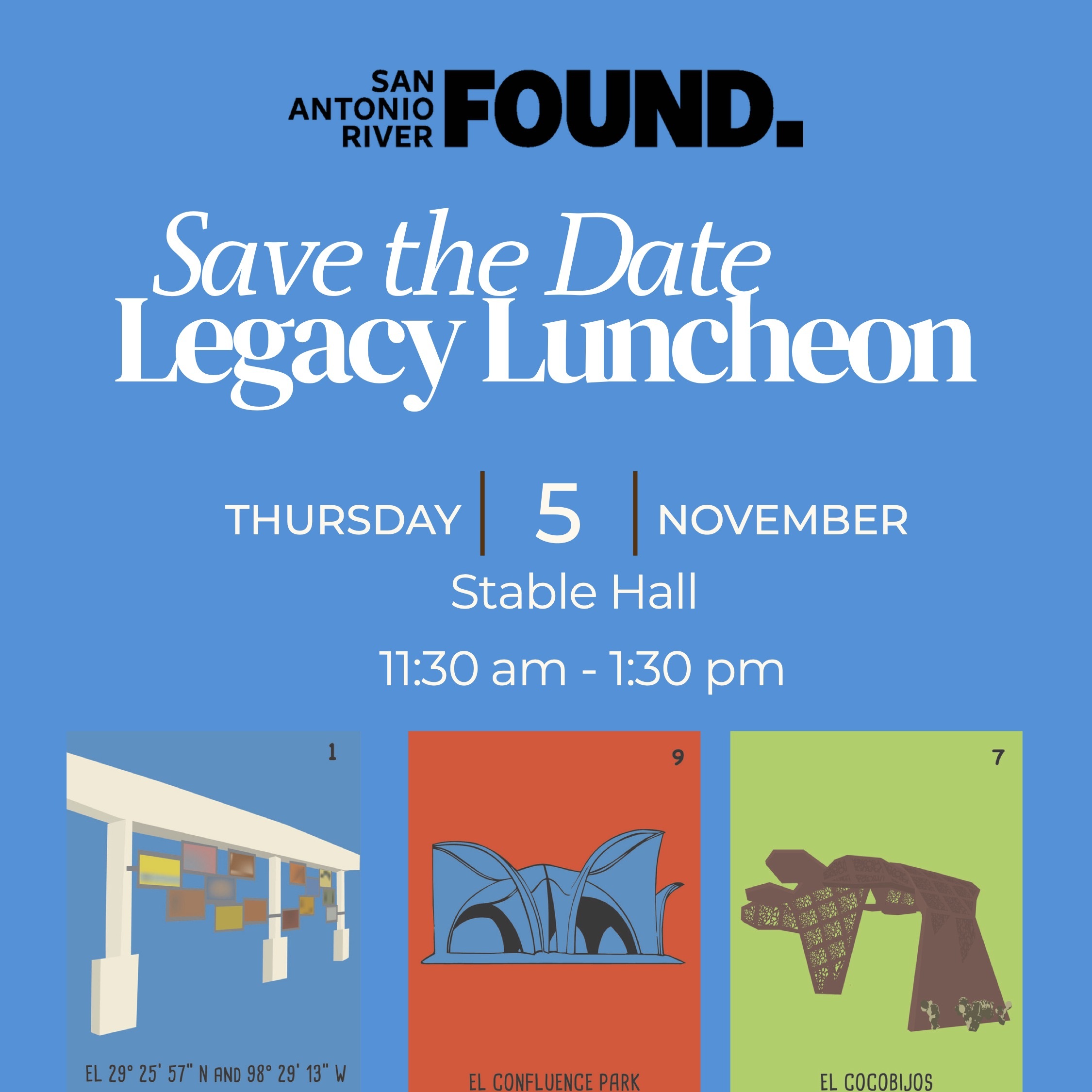 San Antonio River Foundation Legacy Luncheon 2026 - logo